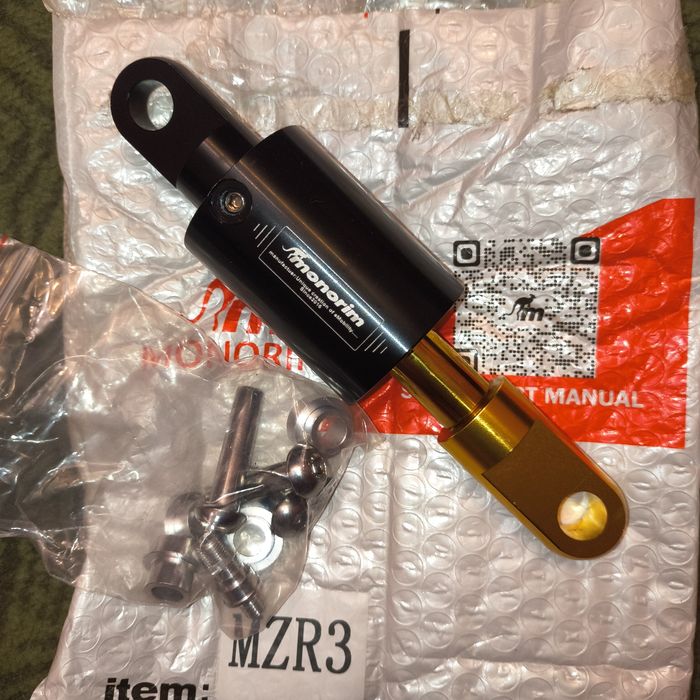 Амортизатор электросамоката ninebot zt 3 pro задний пневмо