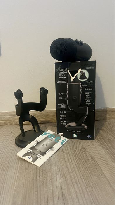 Mikrofon Blue Yeti Blackout
