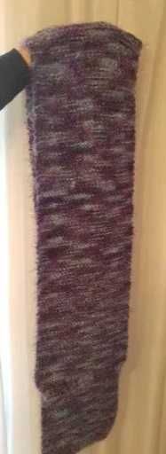 Szal kolorowy długi