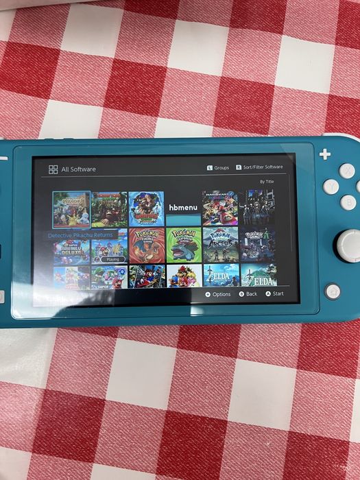 Nintendo Switch Lite desbloqueada