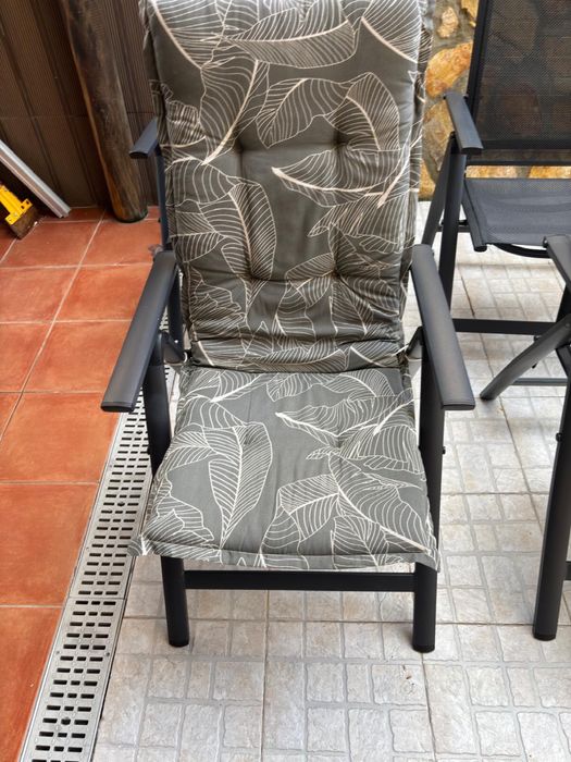 6 cadeiras reclinaveis JYSK