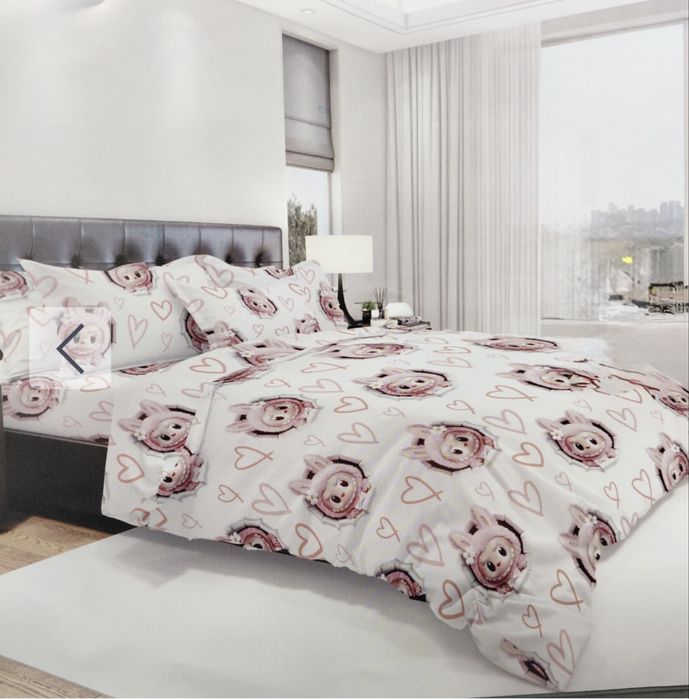 Дитяча постільна білизна 100% бавовна різні кольори