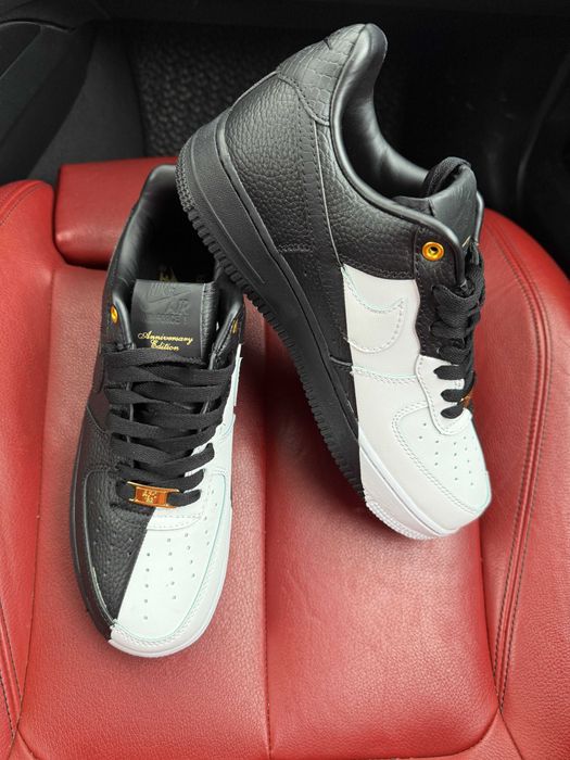 (БЕЗ ПЕРЕДОПЛАТИ)Nike Air Force 1 Anniversary Edition Black White найк
