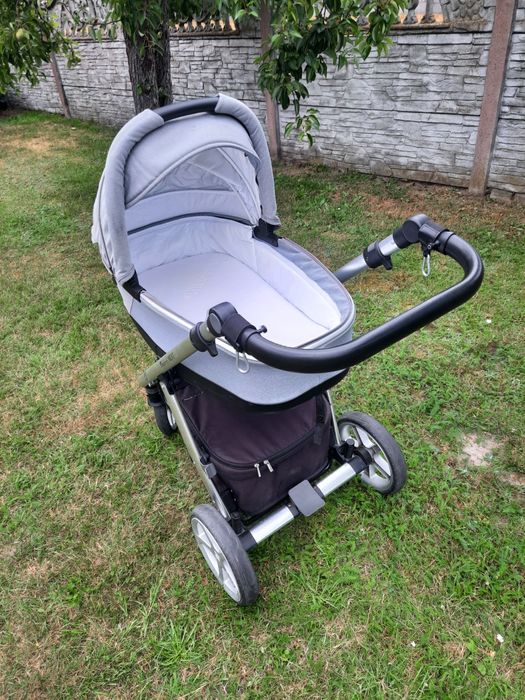 Wózek 2w1 Espiro Next szary srebrny