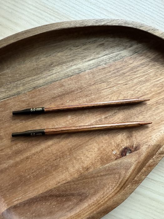 Спиці Knitpro ginger 31207 зйомні 5 mm