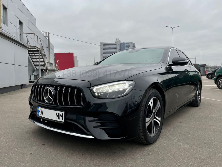 Обвес AMG Line 2021+ Mercedes E-Class W213 Рестайлинг Бампер Решетка