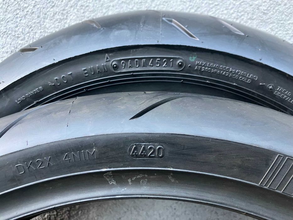 Komplet Dunlop 170/60ZR17 120/70ZR19 BMW R 1200/1250 GS R Nine T Scram ...