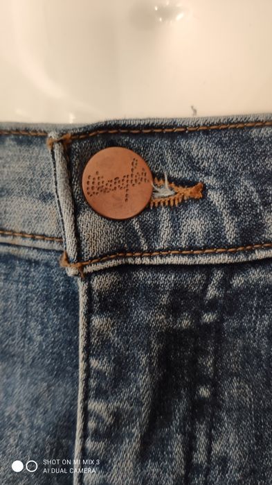 Wrangler Texas Straight Authentic Indigo jeansy rozm 36/34 jak 35/34