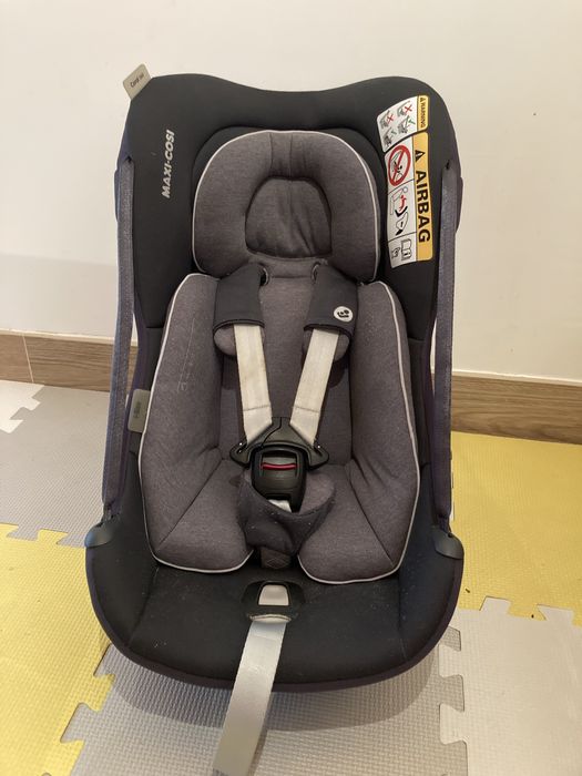 Cadeira Babycoque Coral 360 Maxi-Cosi com adaptadores carrinho passeio