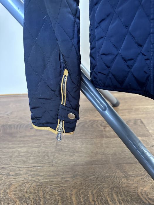 Kurtka Massimo dutti,granatowa, pikowana,przejściowa, elegancka
