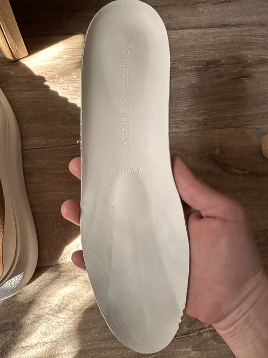 Шкіряні кросівки Alexander  McQUEEN