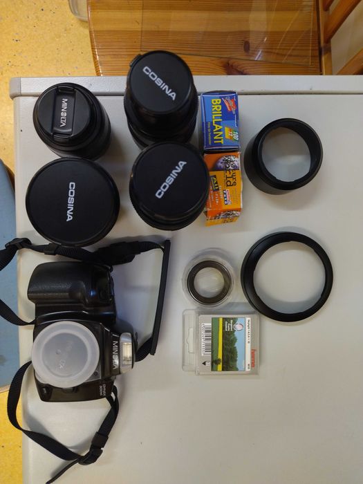 Minolta фотоапара.Об'єктив