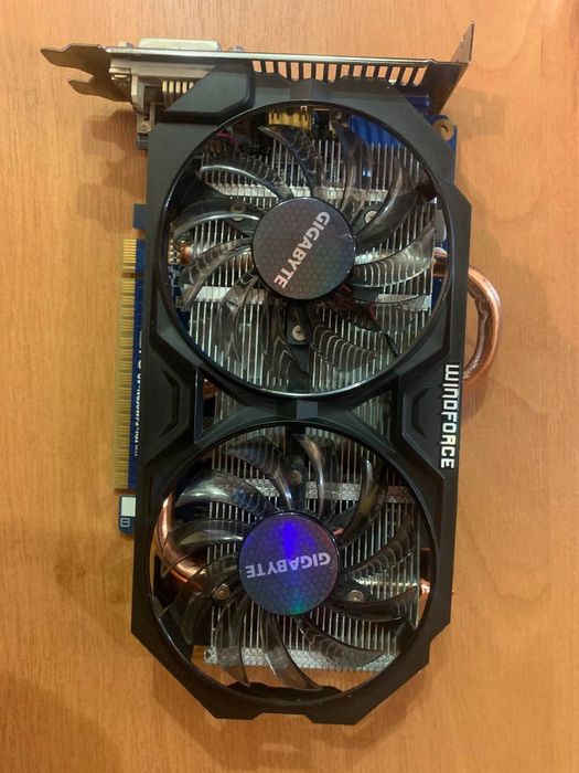 Видеокарта Gigabyte GTX 650 Ti 1GB GDDR5 WindForce