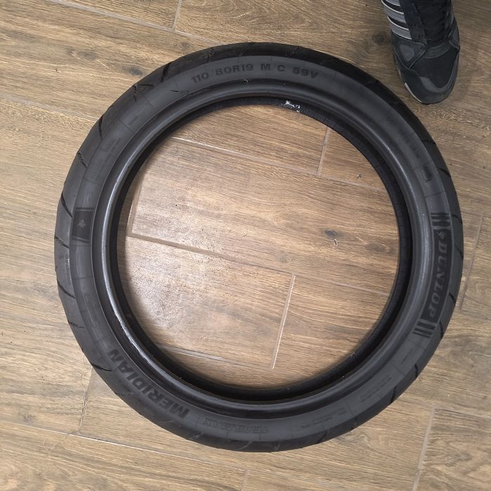 Opony Dunlop Meridian 110/80 R19 oraz 150/70 R17