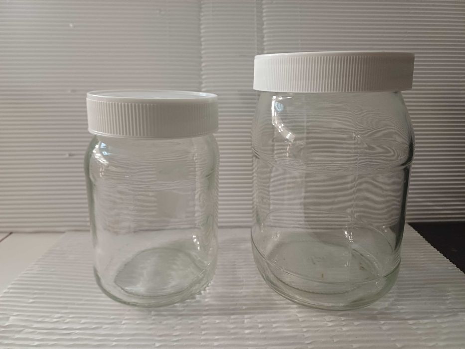 30 frascos de vidro 370 ml