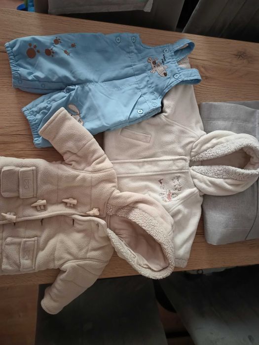 Kurtki+spodnie na szelkach