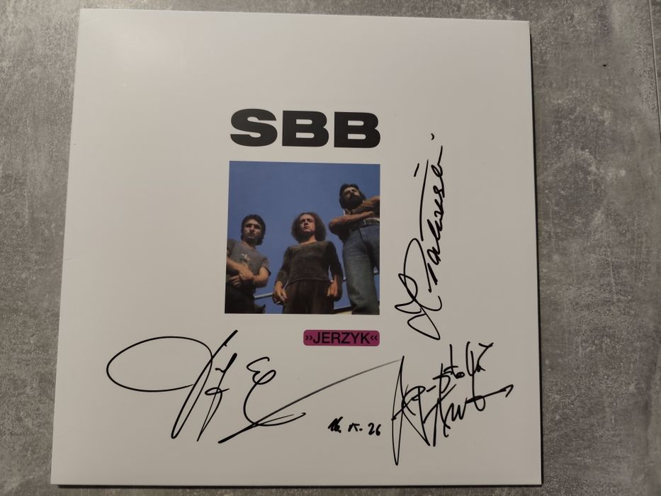 SBB Jerzyk LP nowy autografy Skrzek Anthimos Piotrowski