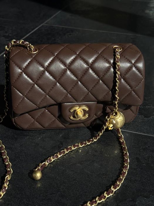 Сумка Chanel / сумочка шанель коричнева