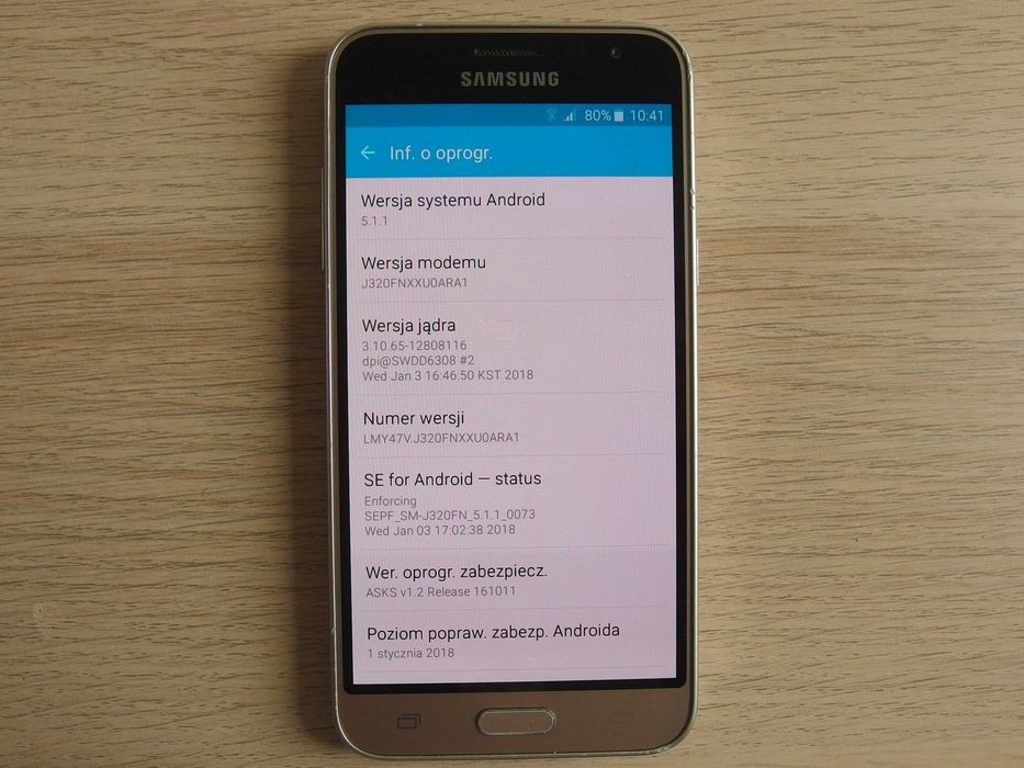 SAMSUNG Galaxy J3 SM-J320FN super amoled NFC android 5.0