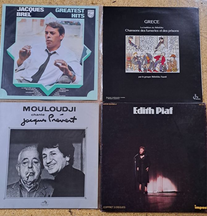 Discos vinil antigos