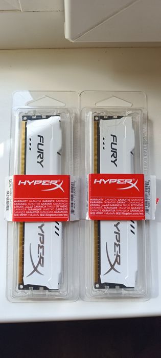 Оперативна пам'ять HYPERX FURY DDR3 -1600 МГц.( 2х4)8GB.