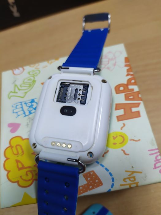 Смарт часы телефон детский с GPS трекером