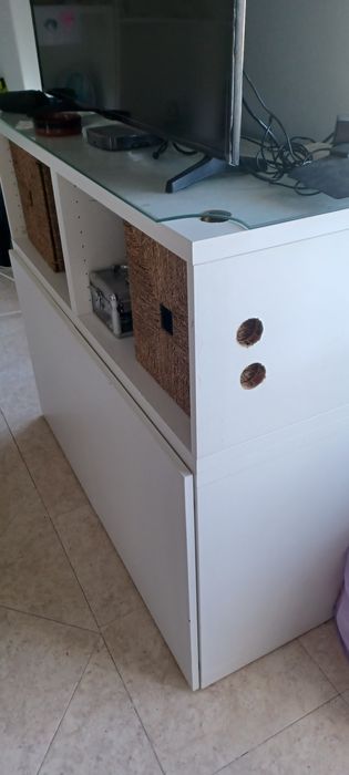 Aparador de tv módulo besta ikea