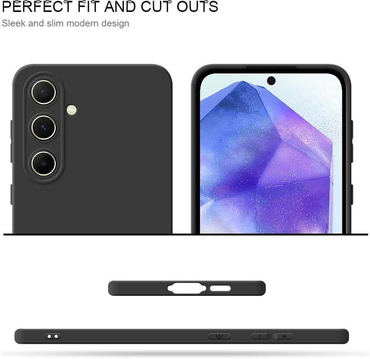 Capa telemóvel silicone Samsung Galaxy A55 5G ENVIOGRÁTIS várias cores