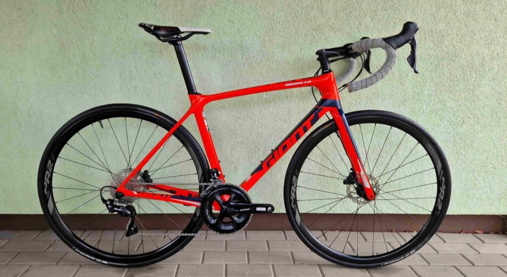 Rower Giant TCR advanced czujnik kadencji wahoo, radar