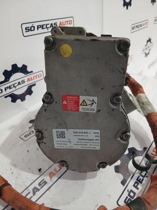 COMPRESSOR AC VOLKSWAGEN GOLF VIII 1.4GTE HYBRID 245CV , REF: 5QE81680
