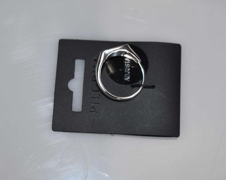 Pilgrim A15 –Sygnet Posrebrzany elegancki srebrny