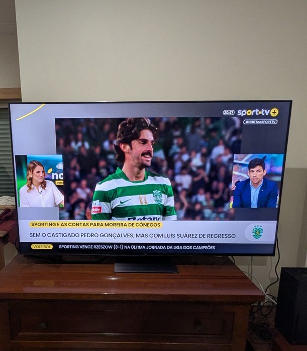 TV TCL C845 55” Mini LED 144Hz 4K – Excelente Estado