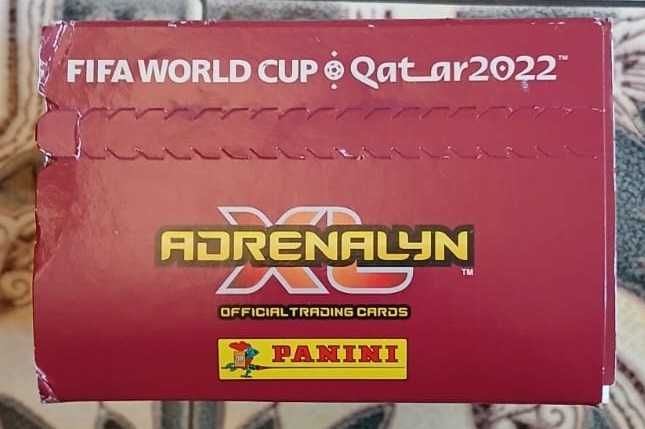 Adrenalyn qatar 2022 caixa fechada