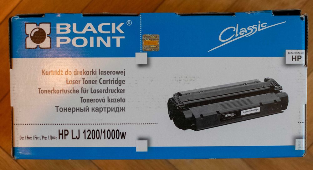 Toner BLACK POINT Classic HP LJ 1200/1000w 12A Zamiennik Nowy
