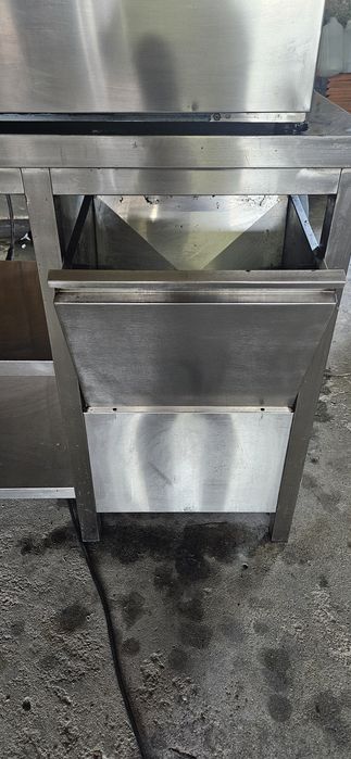 Bancada café inox