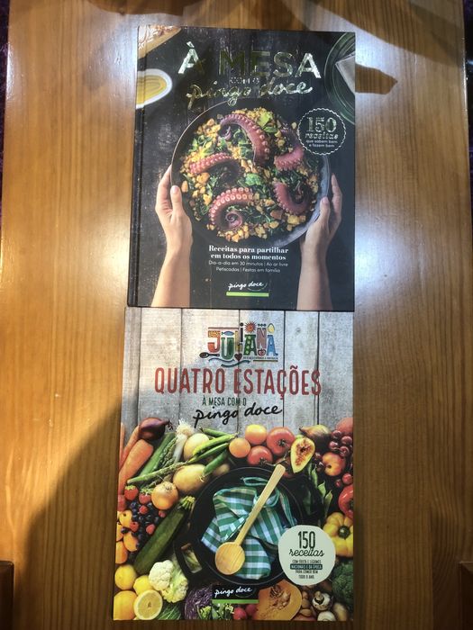 Livros culinária Pingo Doce
