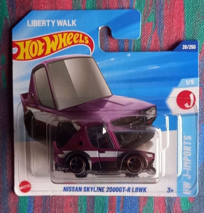Nissan skyline 2000gt-r hot wheels
