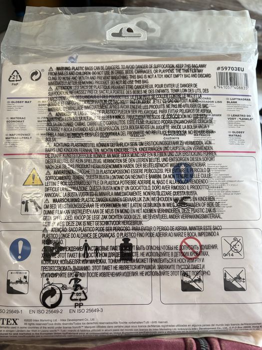 2 Colchoes insuflaveis intex piscina praia