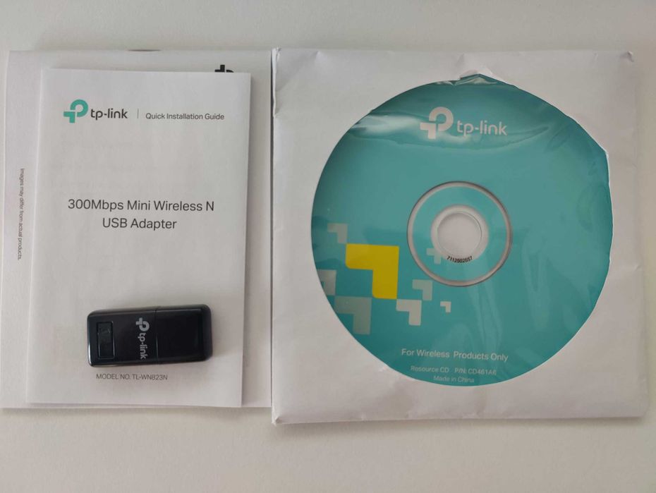 Adaptador Wi-Fi TP-Link TL-WN823N 300Mbps