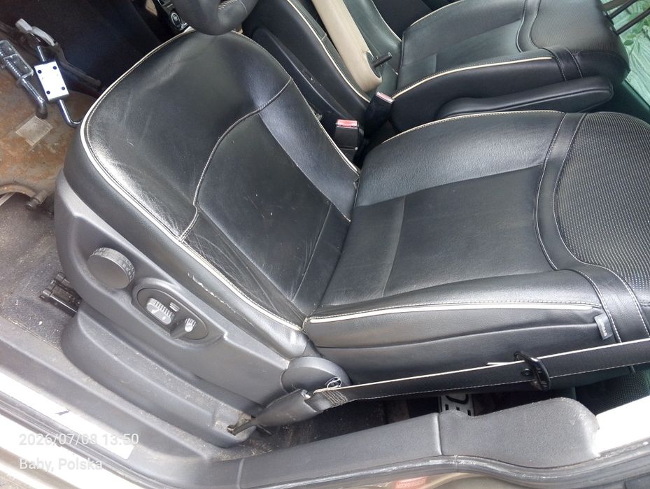 Fotele  renault Espace 4 lift skóra