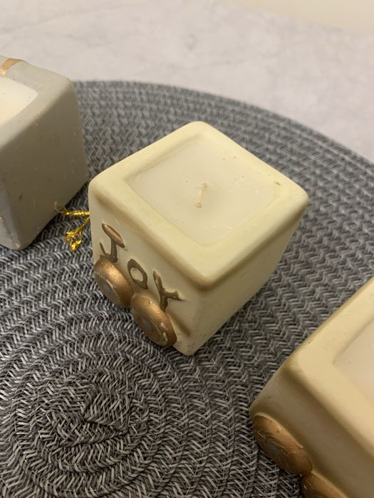 Свечи Поезд Санта