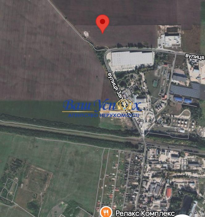 Продаж земля комерційного призначення  під склади. Трасса
