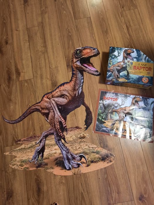 Пазли динозавр Раптор (I am Raptor)