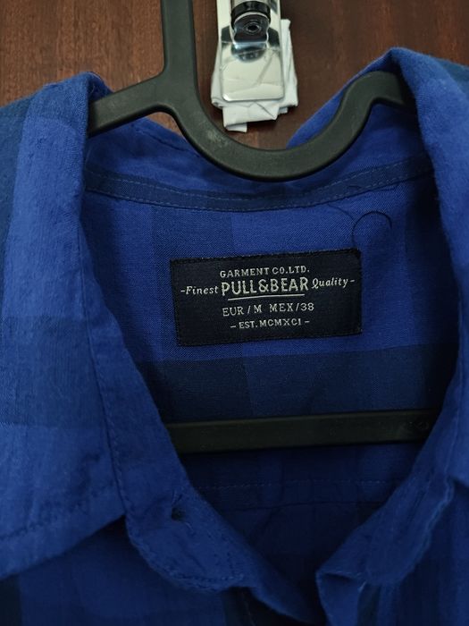 Camisa xadrez Pull Bear