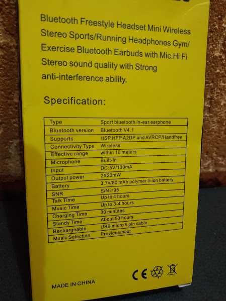 Блютус наушник новые