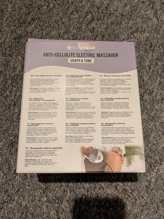 Masażer antycellulitowy silvergear