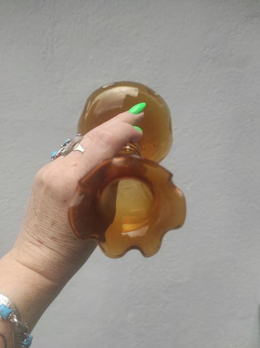 Wazon ze szkła dmuchanego wys 20 cm