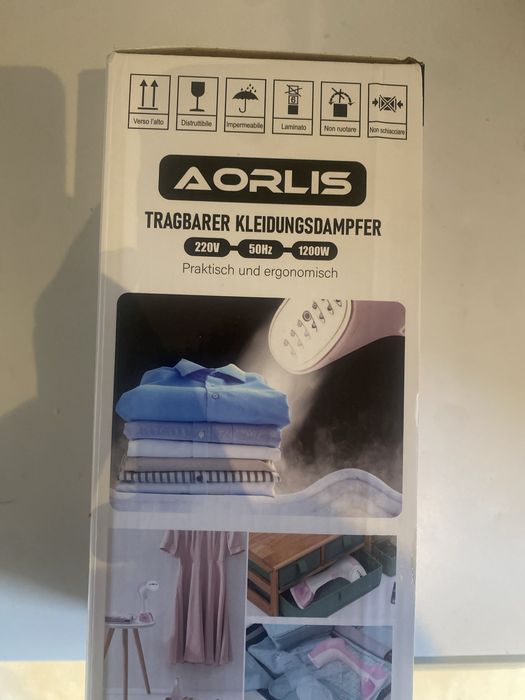 Vaporizador de roupa portátil