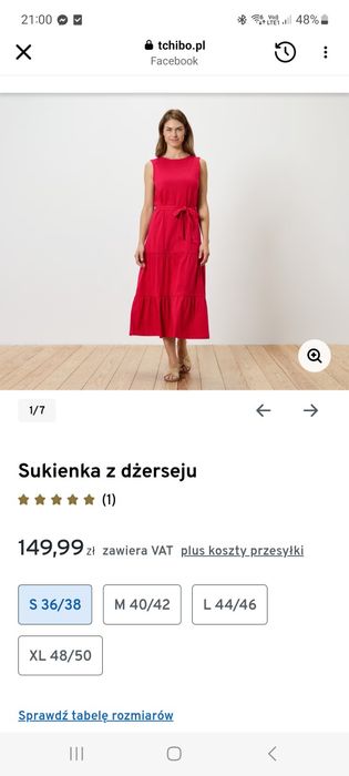 Sukienka Tchibo S
