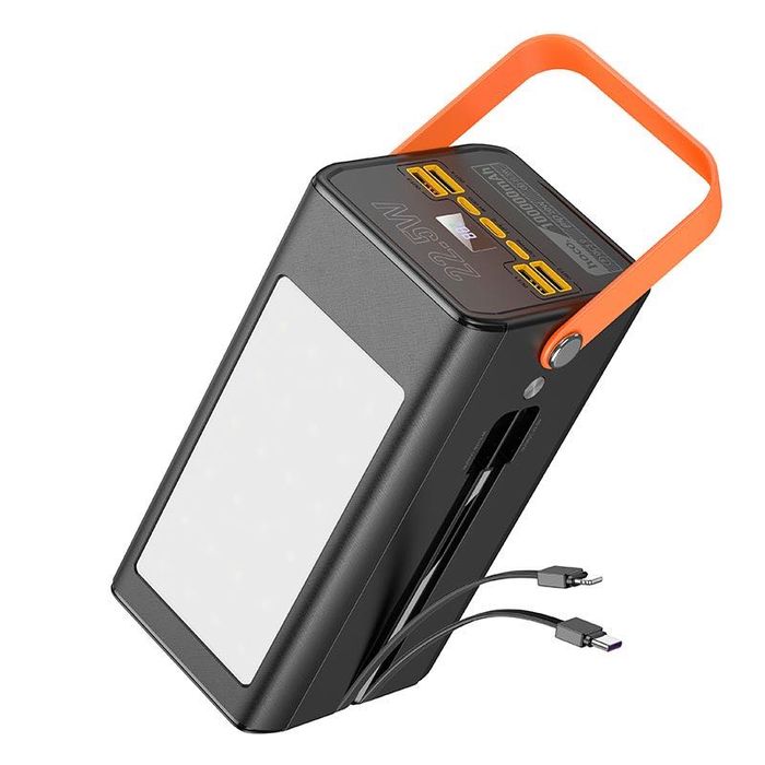 Повербанк HOCO DB49 100 000 mAh 22.5W з ліхтарем
